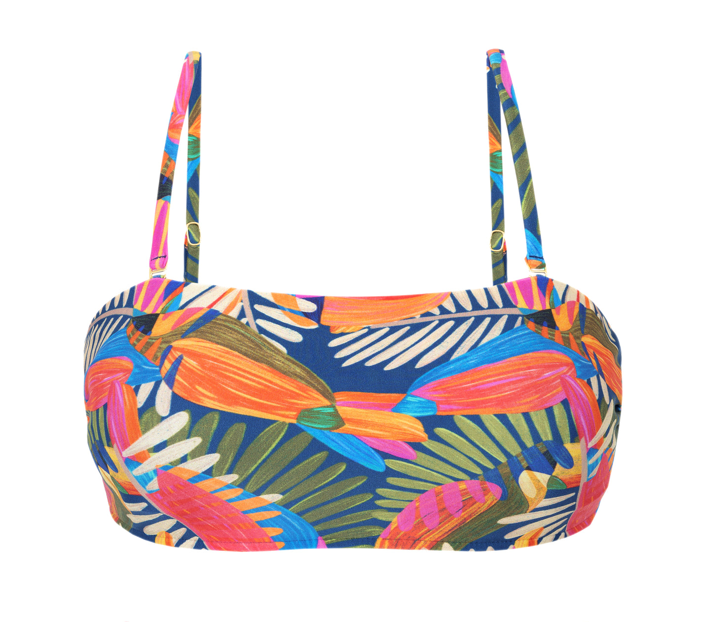 Product Front: Rio De Sol Haut Top Jungle Bandeau-Reto