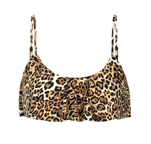 Product Front: Rio De Sol Haut Top Leopardo Babado