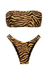 Charger l&#39;image dans la galerie, Set Wild-Orange Bandeau-Reto High-Leg
