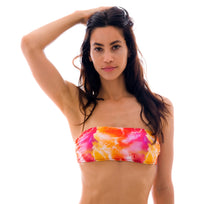 Charger l&#39;image dans la galerie, Top Tiedye-Red Bandeau-Reto
